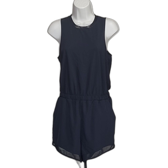 Zella Black XS Romper Nwt - Picture 1 of 8